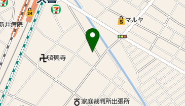 シロー動物病院の地図画像