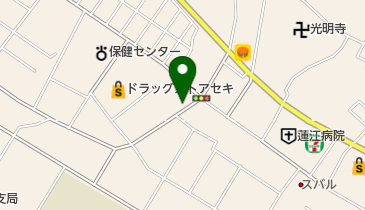 セキ美容室の地図画像