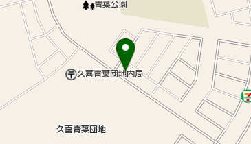 美容室フレッシュの地図画像