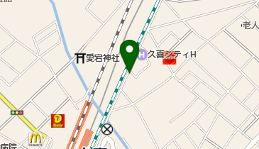 ペットサロンポチの地図画像