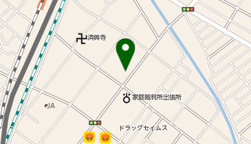 タナカ薬局の地図画像