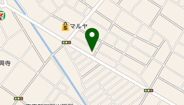 テラカド理容室の地図画像