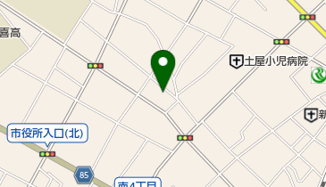 はまだ理容室の地図画像