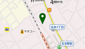 けあビジョン北本の地図画像