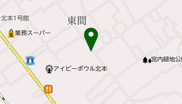 しなのや酒店の地図画像