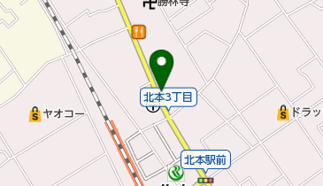 成井モータースの地図画像