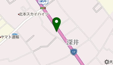 亀井自動車の地図画像