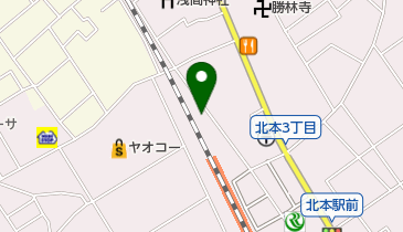 読売センター北本東部の地図画像