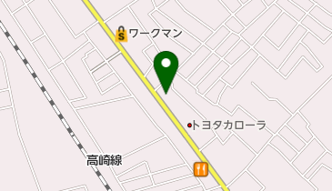 かつき動物病院の地図画像