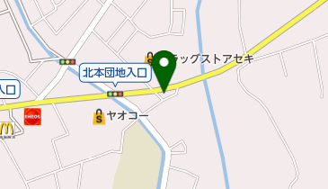 ウエノ動物病院の地図画像