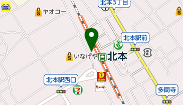美容室レオの地図画像