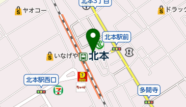 ヘアーオンシュガーケーンの地図画像