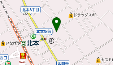 三ツ星洋品店の地図画像