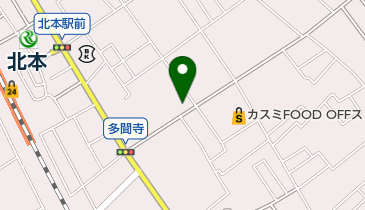 テーラー岡野の地図画像