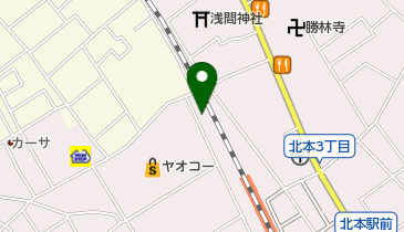 カットサロンくれよん北本店の地図画像