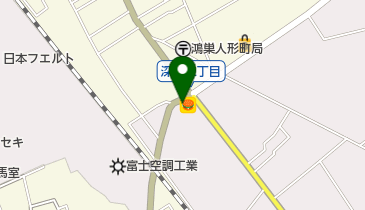 カットハウスチャップリンの地図画像