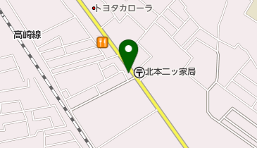 ファミリーサロンまつもとの地図画像