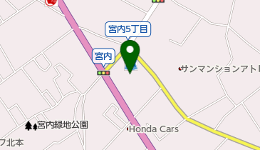 モダンパスタ 北本店の地図画像