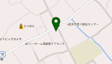 北本市立あすなろ学園の地図画像