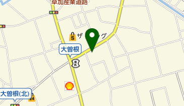 赤帽大曽根運送の地図画像