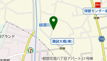 株式会社増研の地図画像