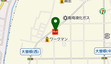 埼玉日石株式会社 アスク・レインボーステーション八潮大一の地図画像