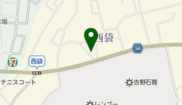 多田クリーニングの地図画像