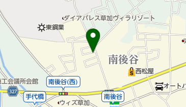 越後屋酒店の地図画像