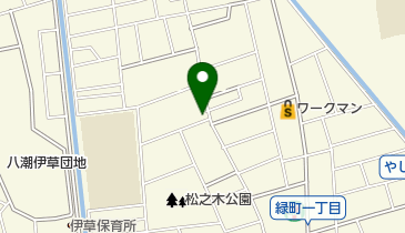 若松屋の地図画像