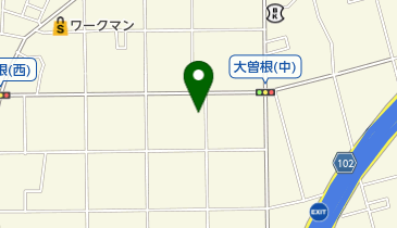 有限会社福島自動車の地図画像