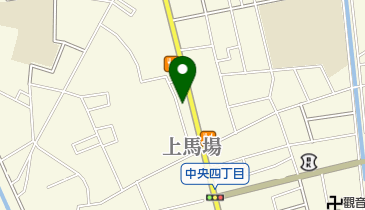 東部塗料株式会社の地図画像