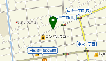 ビューティーサロンフジの地図画像