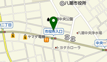 ほっかほっか大将八潮市役所前店の地図画像