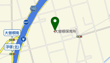 八潮市立 大曾根保育所の地図画像