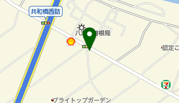 ヘアーサロンオグラの地図画像