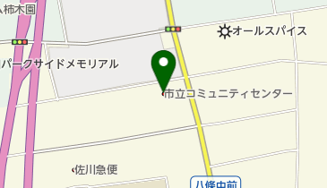 八潮市役所 コミュニティセンター 事務室の地図画像