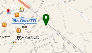 ニチイケアセンター みずほ台の地図画像