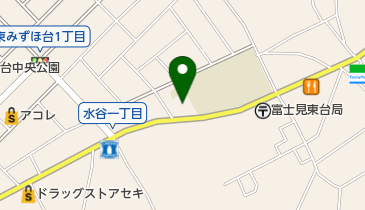 富士見市 水谷公民館の地図画像
