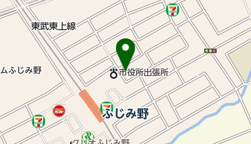 美容室彩夢の地図画像