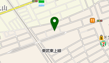 ふじみ野バプテスト教会の地図画像