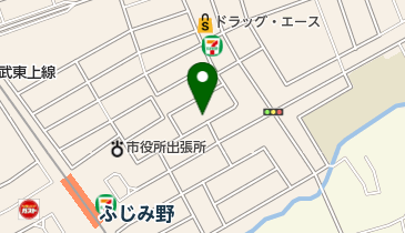 ラビット21勝瀬店の地図画像