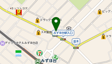 ラビット21みずほ台店の地図画像