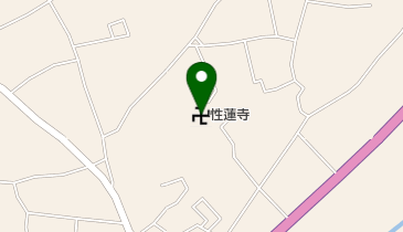 性蓮寺の地図画像