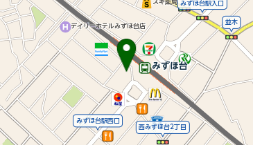 ヒロテスポーツの地図画像