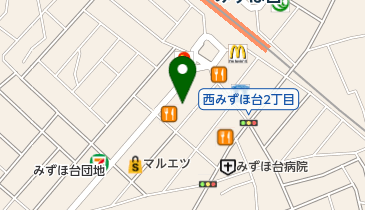 ヒロテ自転車預りの地図画像