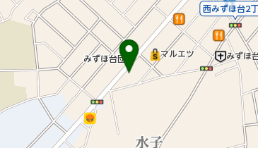 美容室バズヘアーの地図画像