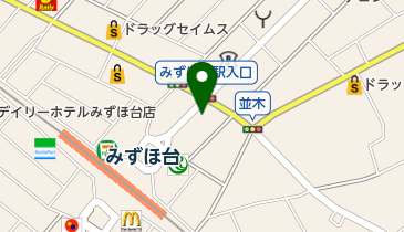 麻雀みずほの地図画像