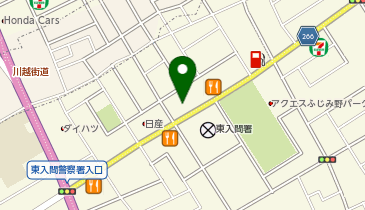 メガネフラワーふじみ野店の地図画像