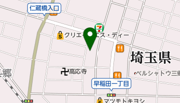 有限会社光越精機製作所の地図画像