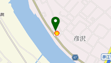 市川石油株式会社の地図画像